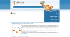 Desktop Screenshot of binsonpawnbrokers.com